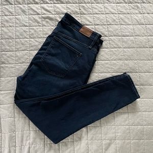 Madewell Curvy High-Rise Skinny jeans size 35 Tall (US 20) Like New 35T dark
